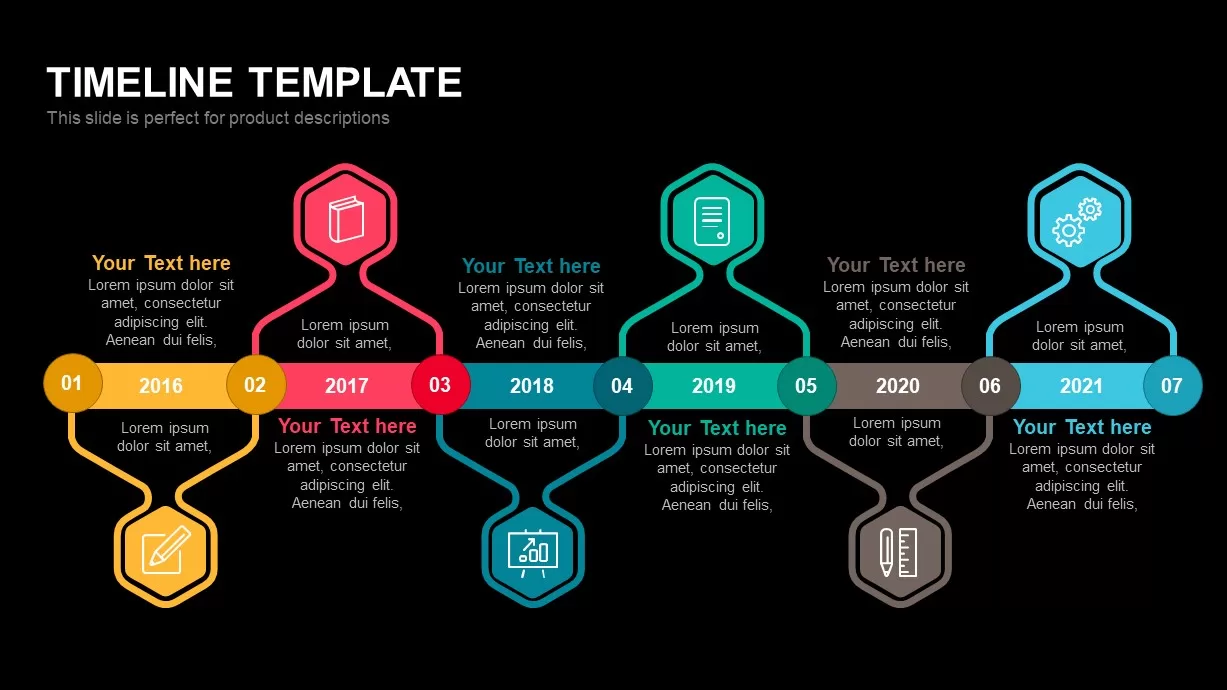 vertical timeline design ideas