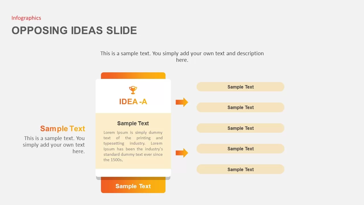 Opposing Ideas Slides