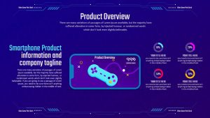 Video Game Pitch Deck PPT Template Product Overview Slides