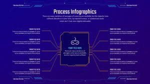 Video Game Pitch Deck PowerPoint Template Process Infographics Slide