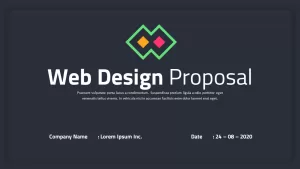 Web Design Proposal Template &#8211; PowerPoint Presentation Template