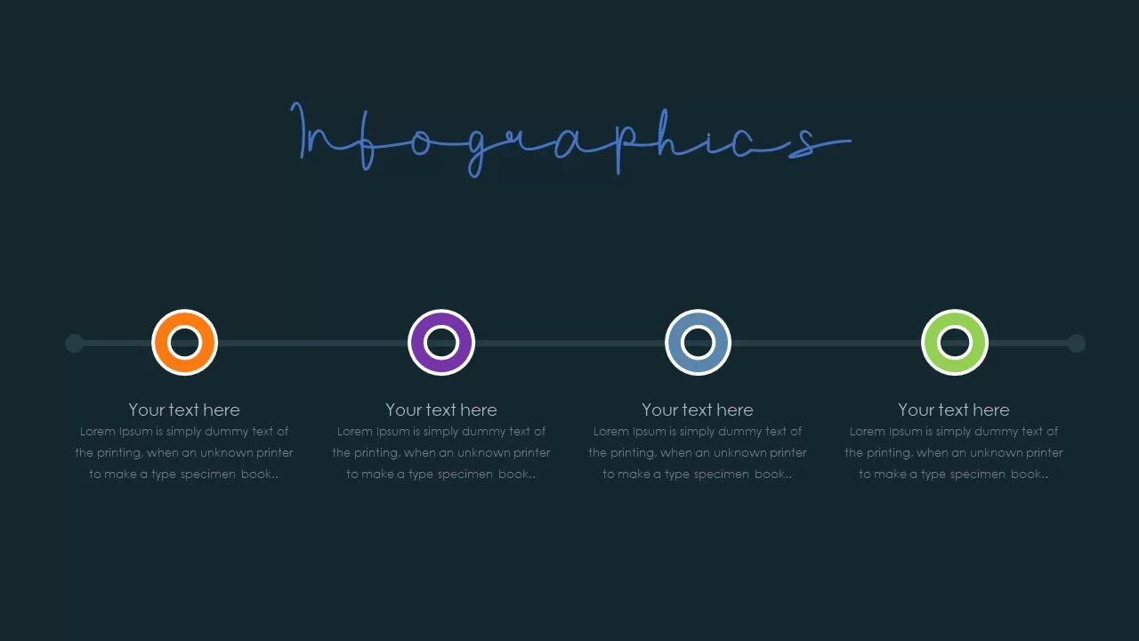 process infographic template