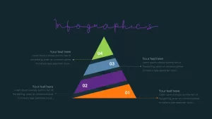 pyramid infographic template