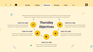 thursday objectives