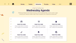 wednesday agenda