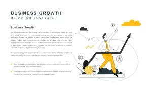 Business Growth Metaphor PowerPoint Template