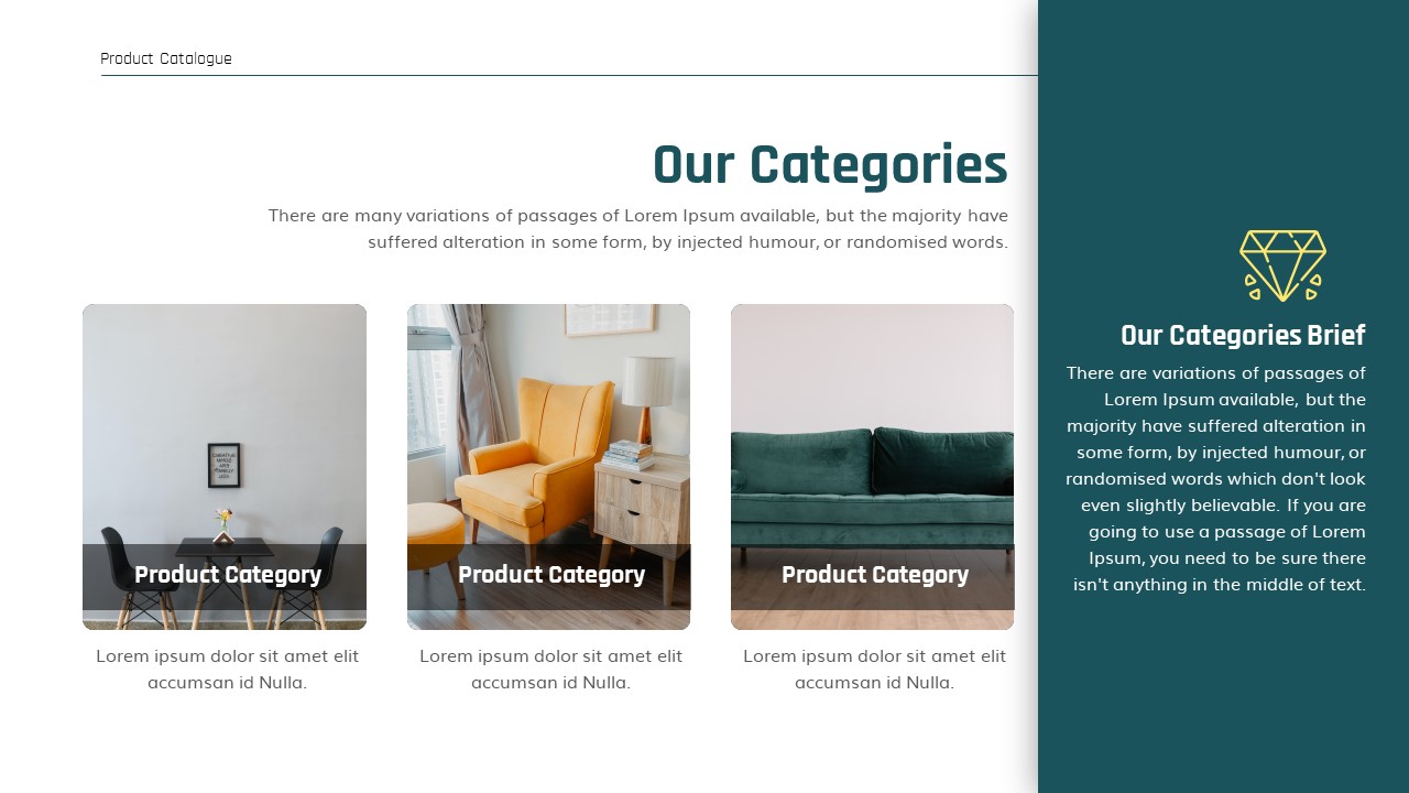 Product Catalogue PowerPoint Template | Slidebazaar