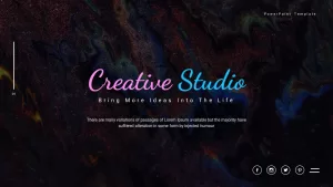 Creative Studio PowerPoint Template 