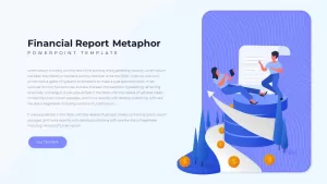Financial Report Metaphor PowerPoint Presentation Template