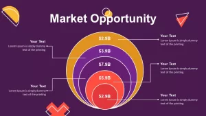 Business Slides Carnival PowerPoint Template To Showcase Market Opportunity