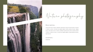 nature photography template