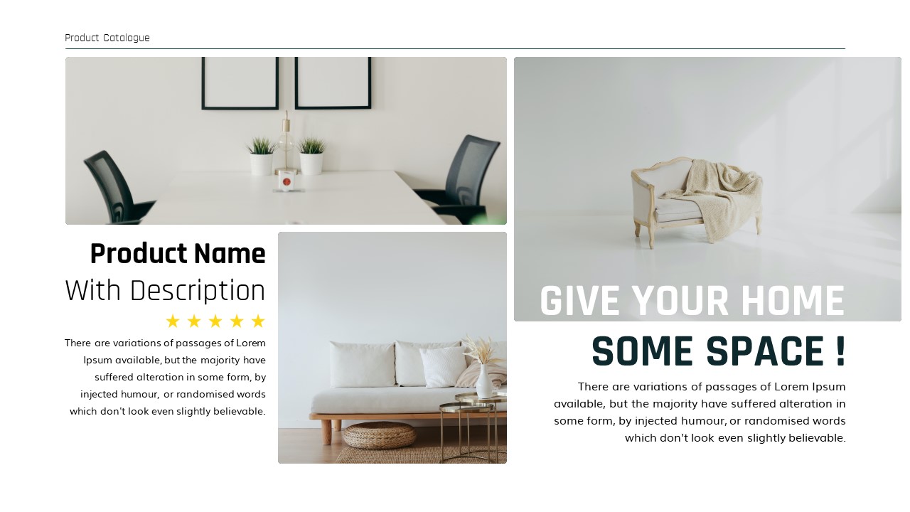 Product Catalogue PowerPoint Template | Slidebazaar