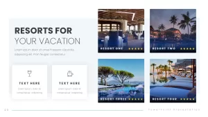 resorts for vaccation