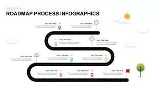 Roadmap Process Infographic PowerPoint Template