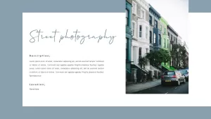 street photography ppt template