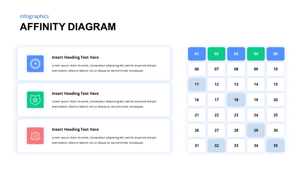 affinity diagram template