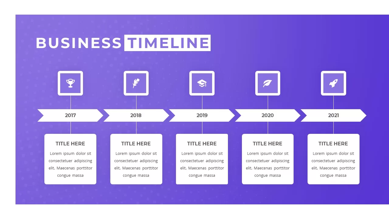 business timeline