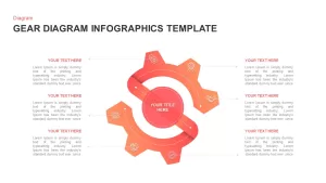 gear diagram infographics