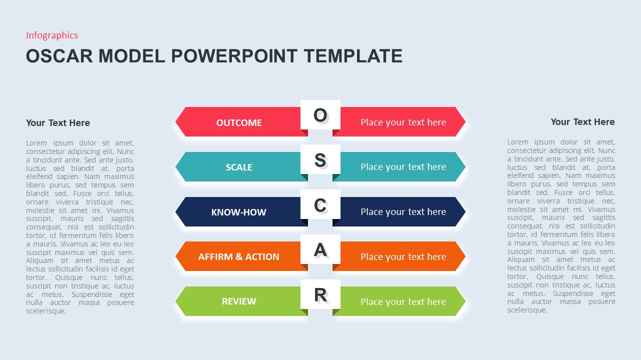 oscar model powerpoint template
