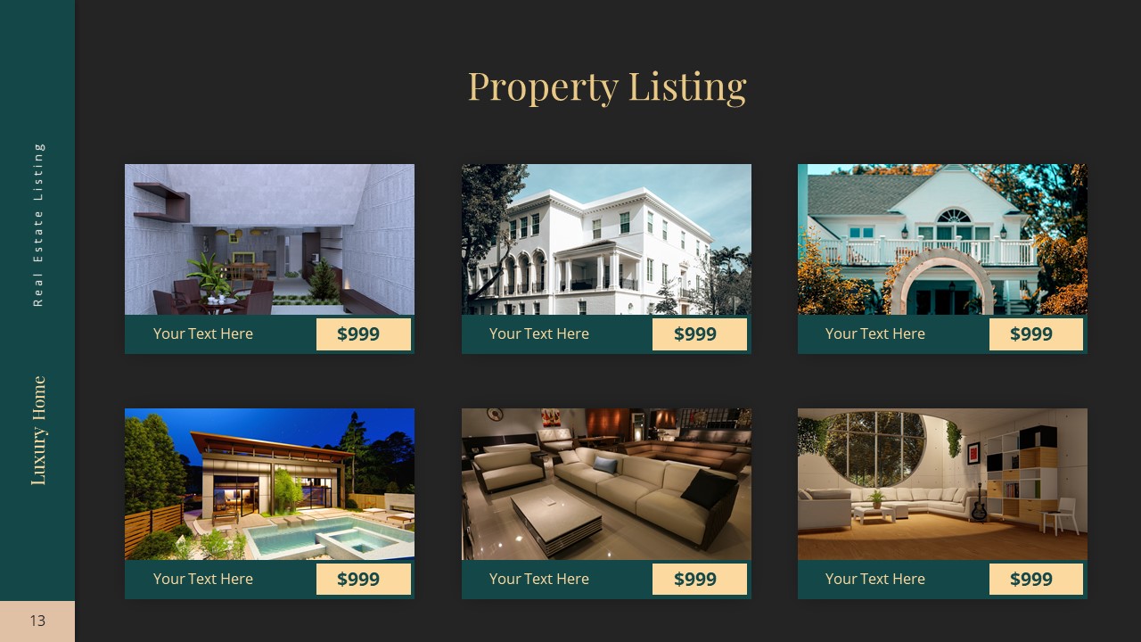 listing presentation for property