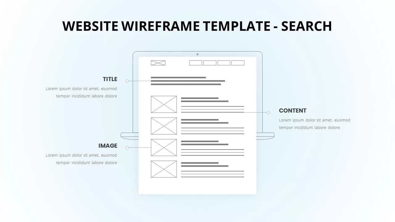 search template