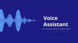 Voice Assistant PowerPoint Presentation Template