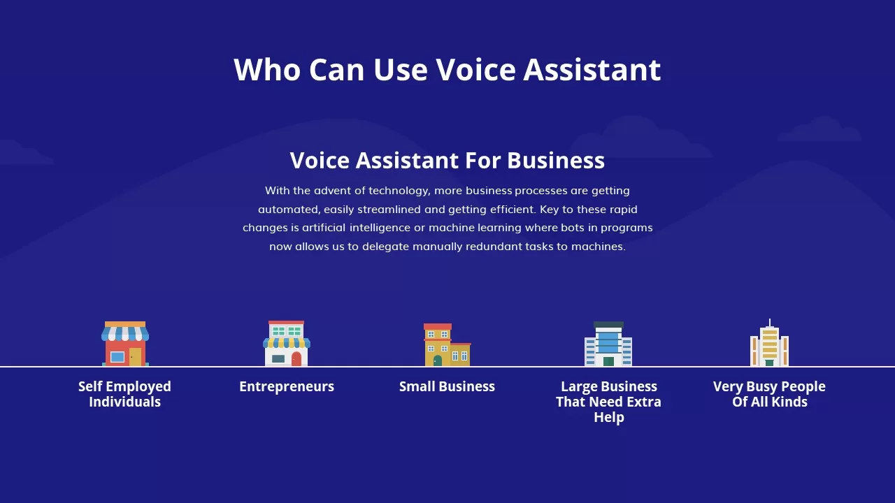 voice assistant for business