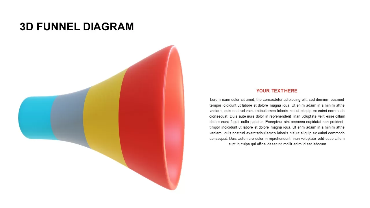 3d funnel ppt