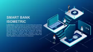 bank isometric template