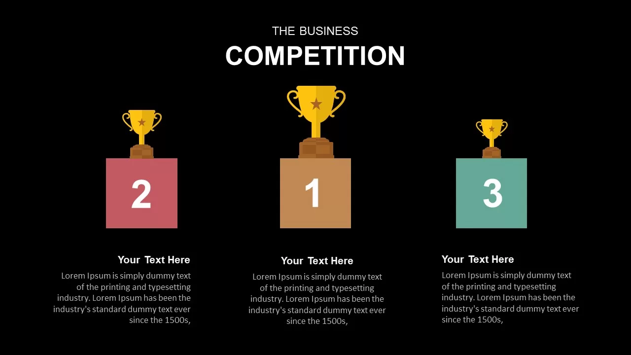 business competition powerpoint slide