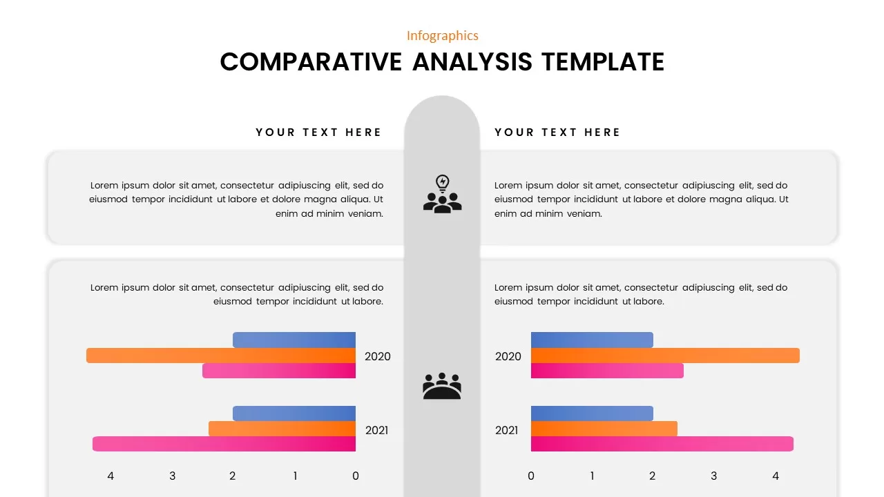 comparative analysis template for presentation