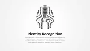 Identity Recognition Template for PowerPoint