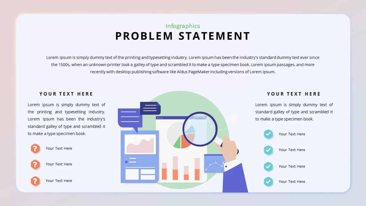 infographic problem statement