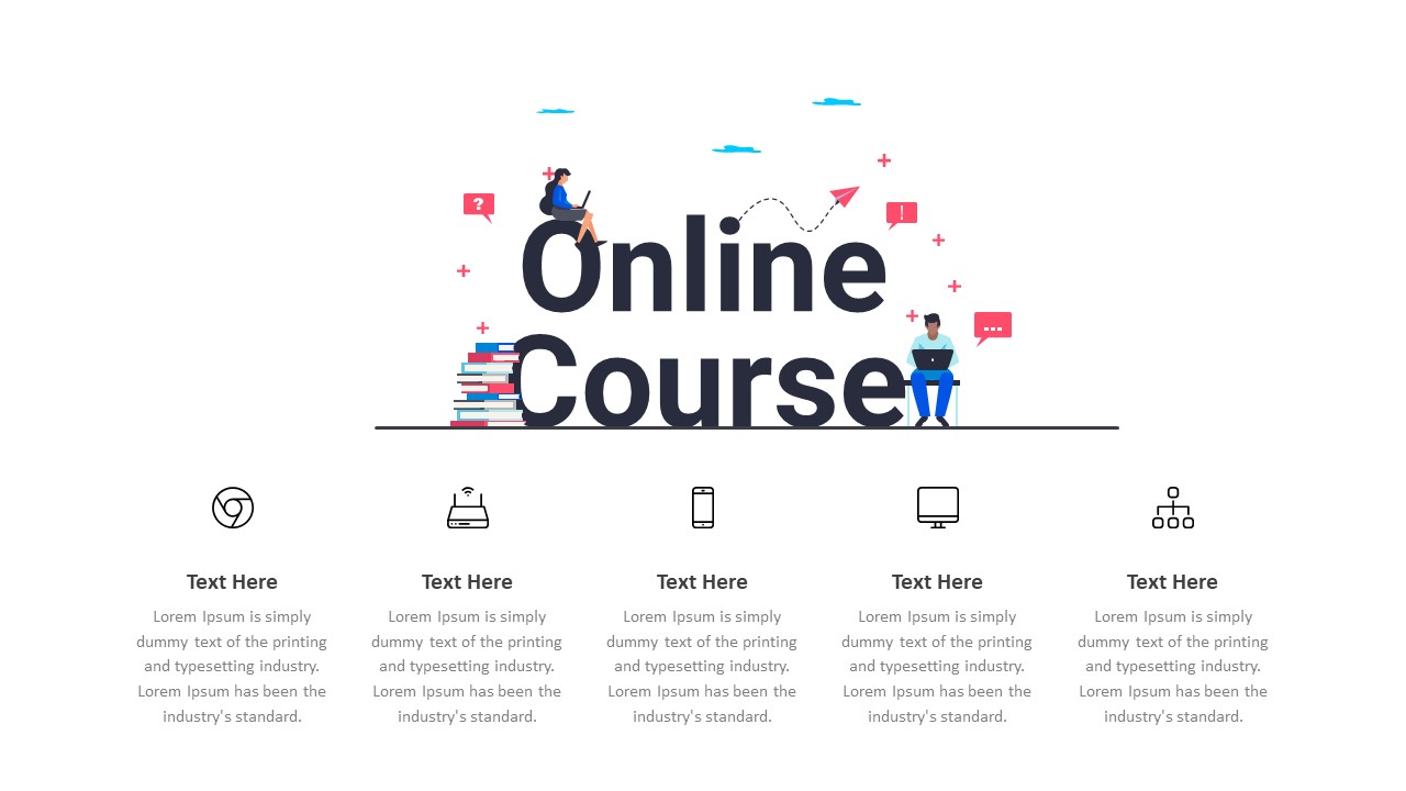 Free Online Education PowerPoint Template | Slidebazaar.com