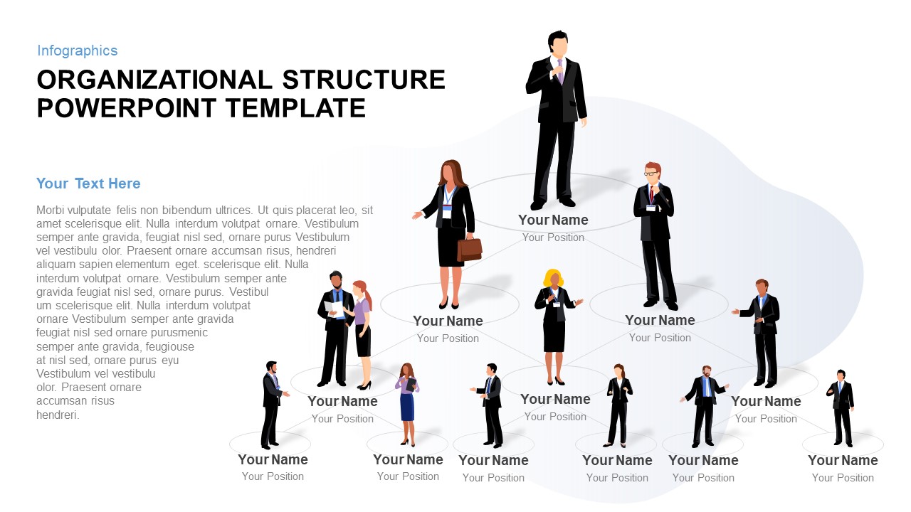 organizational structure powerpoint template