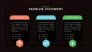 problem statement infographic ppt