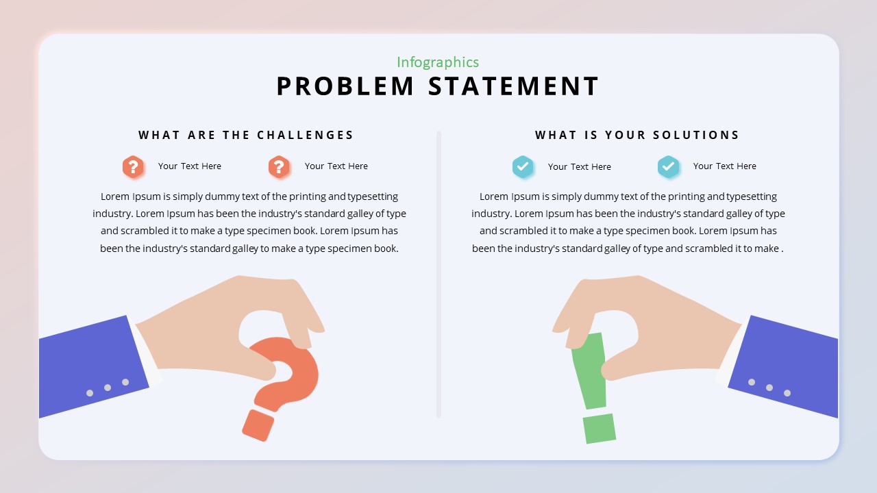 Problem Statement Template Powerpoint