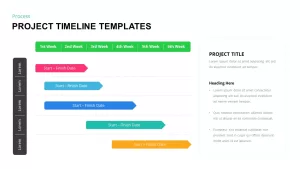 project timeline powerpoint presentation template