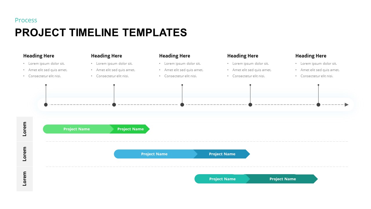 Project Timeline Template Powerpoint Loannaa