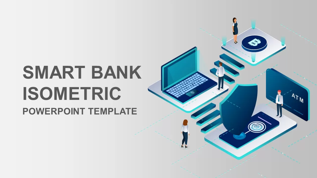 smart bank isometric ppt