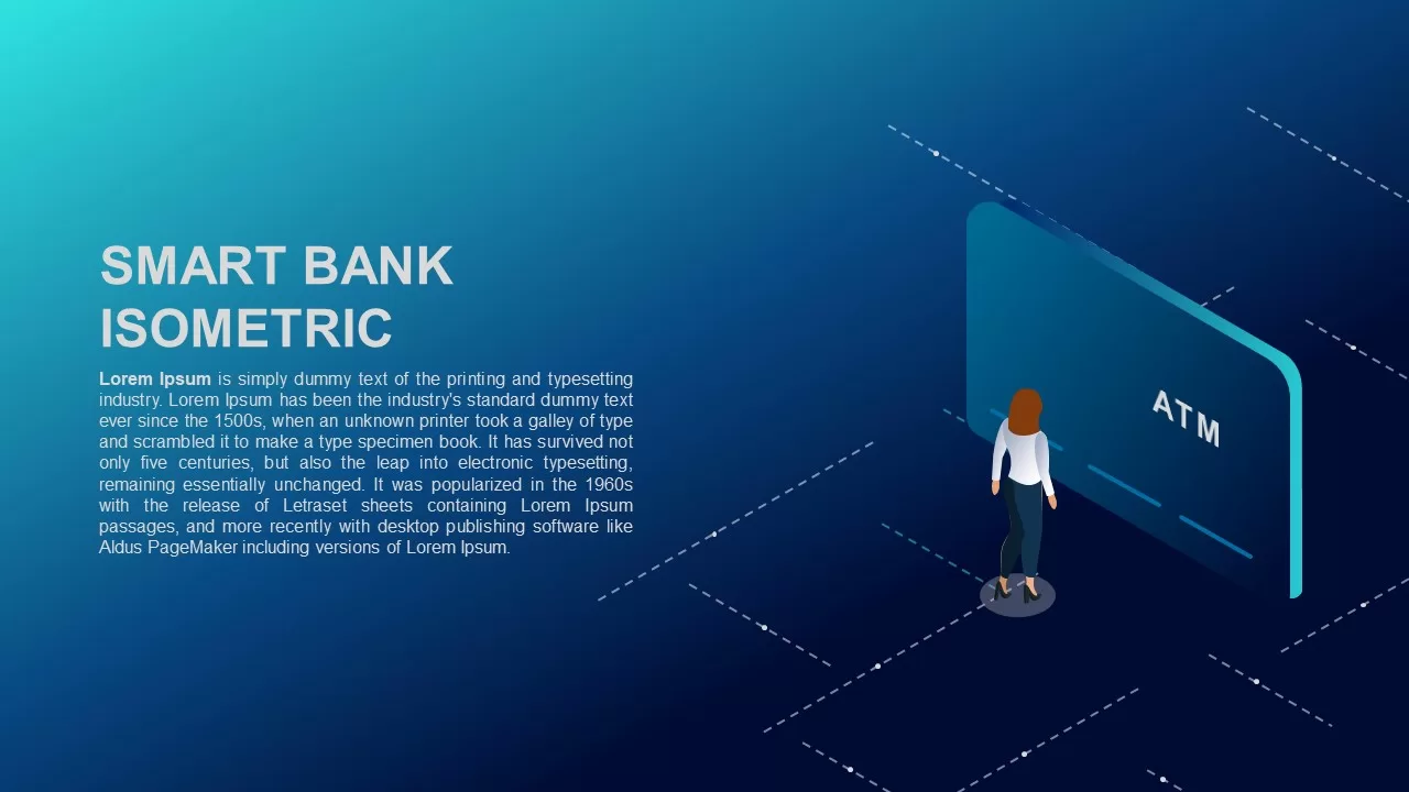 smart bank isometric slides