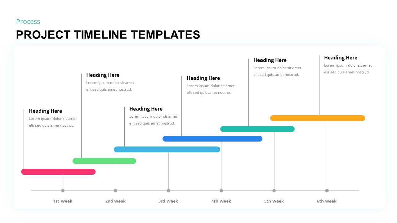 project timeline powerpoint template