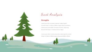 Free-Christmas-Presentation-Template-SWOT-Strength