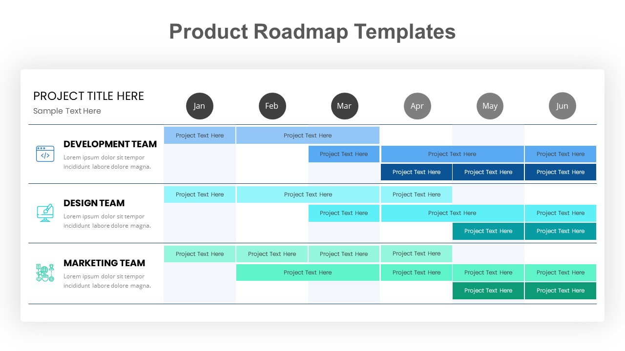 technology roadmap powerpoint template