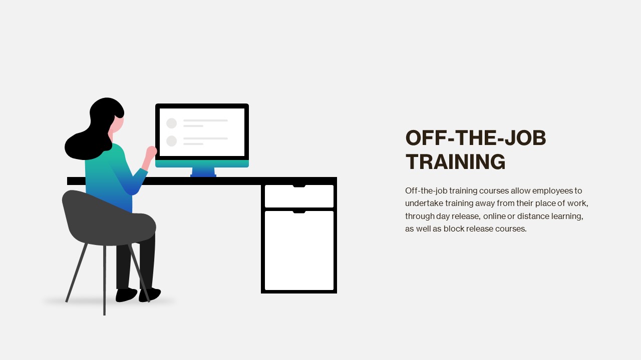 Employee Training Deck PowerPoint Template jobs