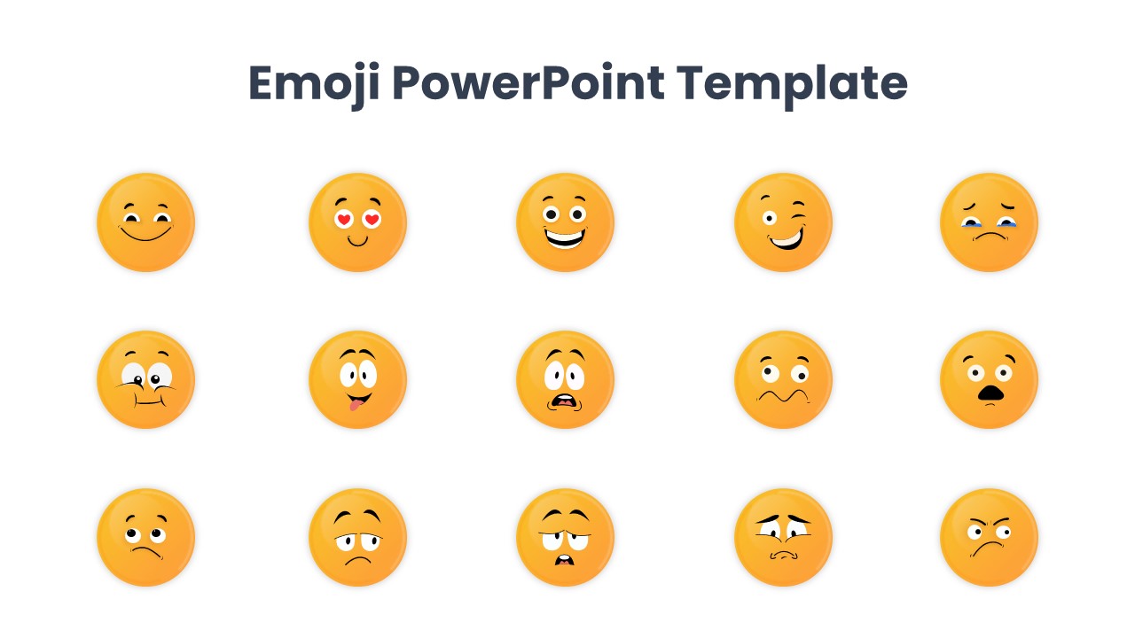 Free Emoji Template for PowerPoint & Google Slides SlideBazaar