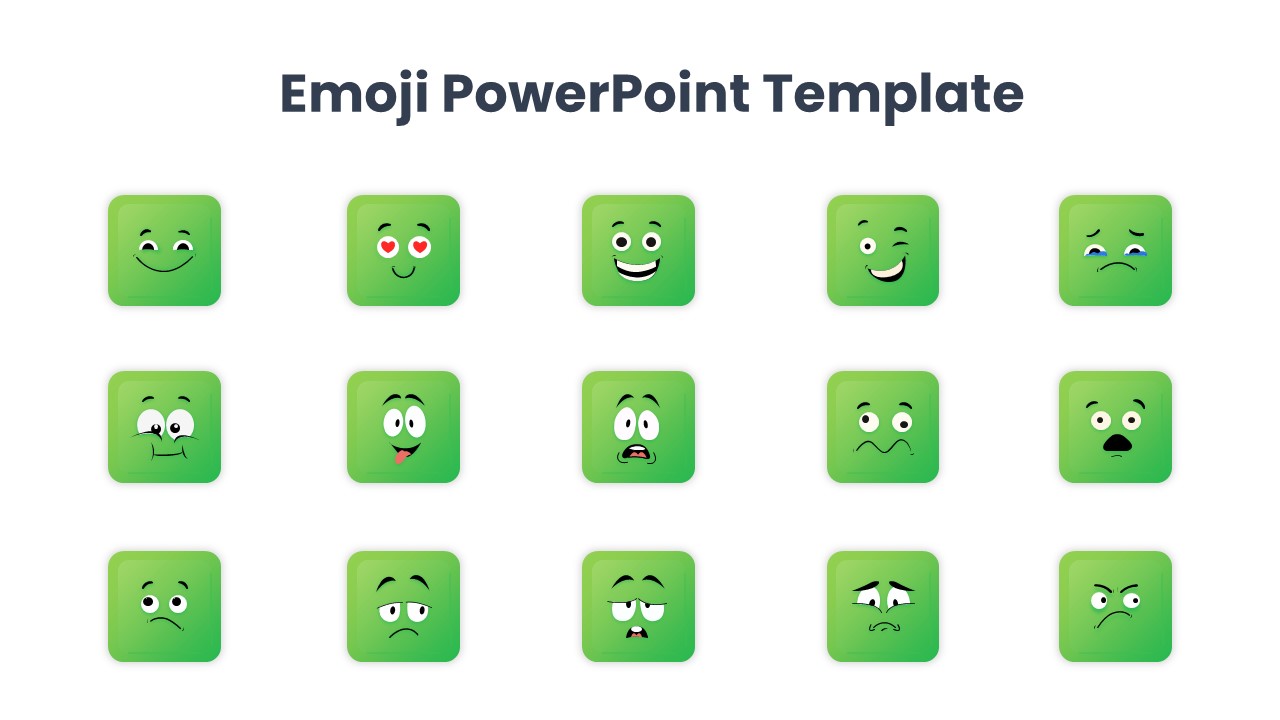 emoji presentation template