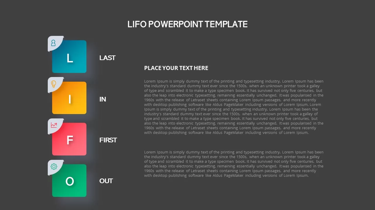 lifo presentation template