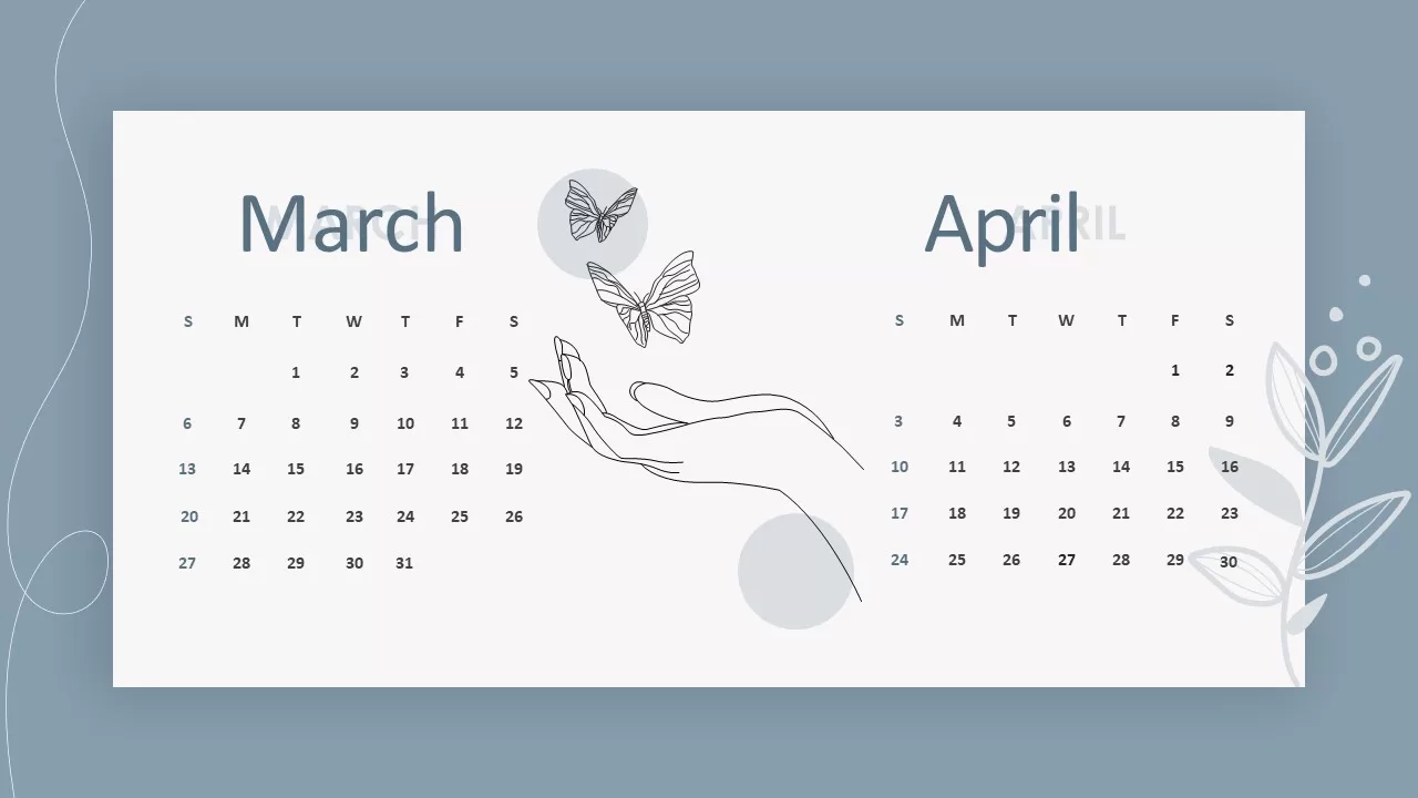 march april