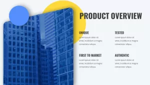 product overview